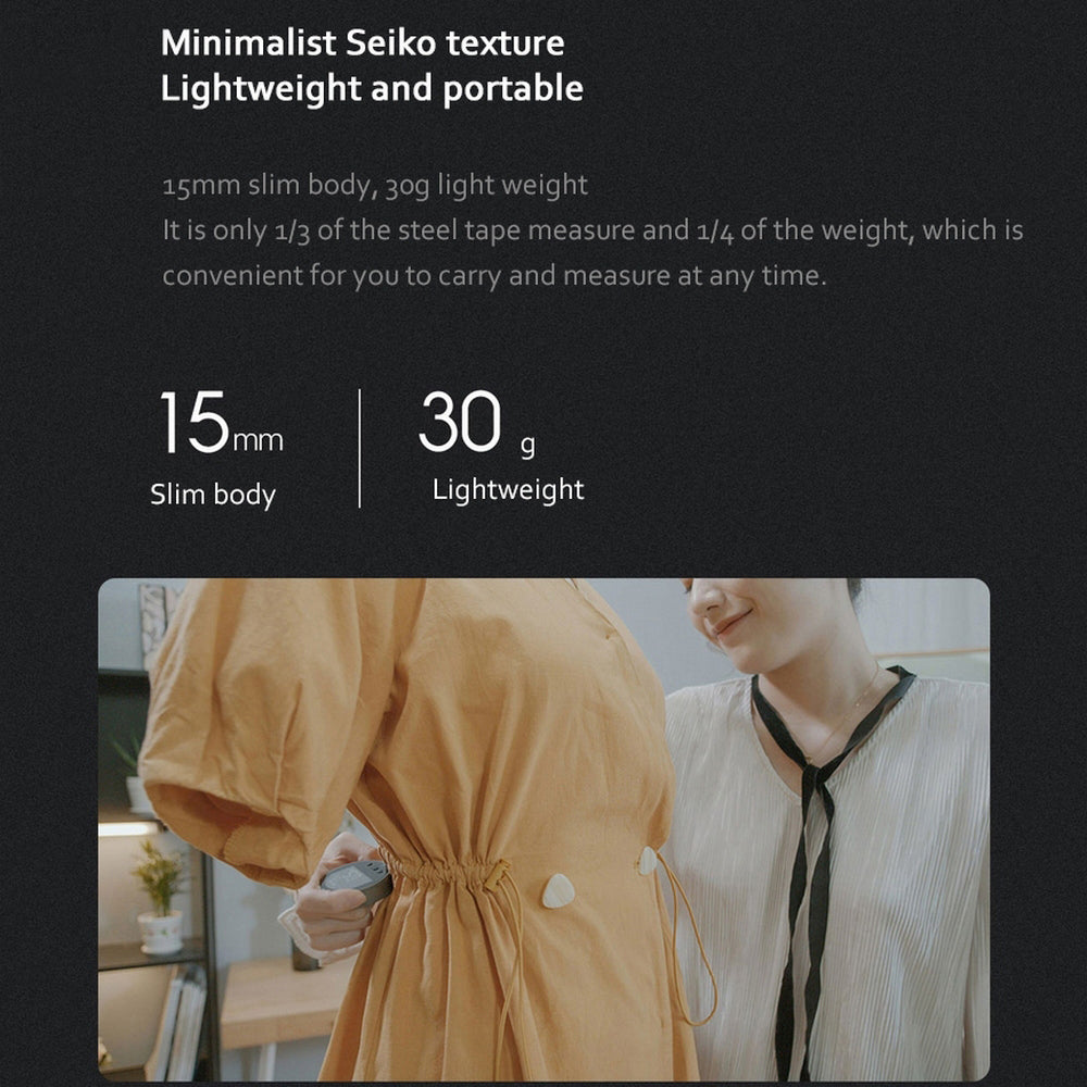 High Precision Digital Distance Measuring Instrument - Electronic Measuring Ruler with HD LCD Display