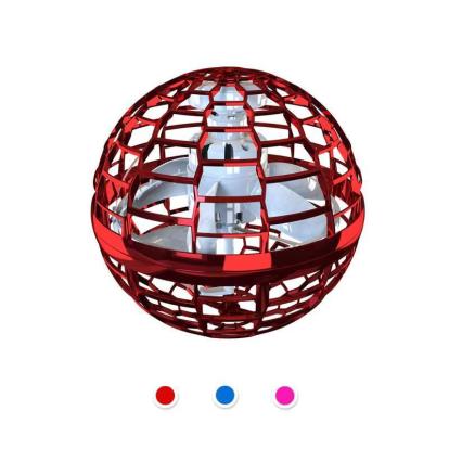 Flying Orb Ball with Magic Wand, Light Up Fidget Spinner, Glow in The Dark, Hand Operated Drones for Kids