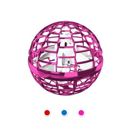 Flying Orb Ball with Magic Wand, Light Up Fidget Spinner, Glow in The Dark, Hand Operated Drones for Kids