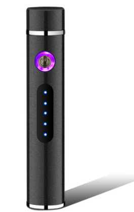 Rechargeable USB Lighter Dual Plasma Electric Metal Lighters Smoking Windproof