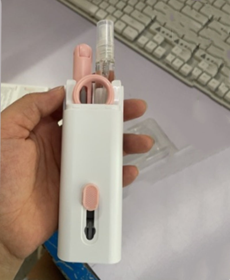 Multifunctional Bluetooth Headset Cleaning Pen Set and Keyboard Cleaner Kit – Keycap Puller & Cleaning Tools