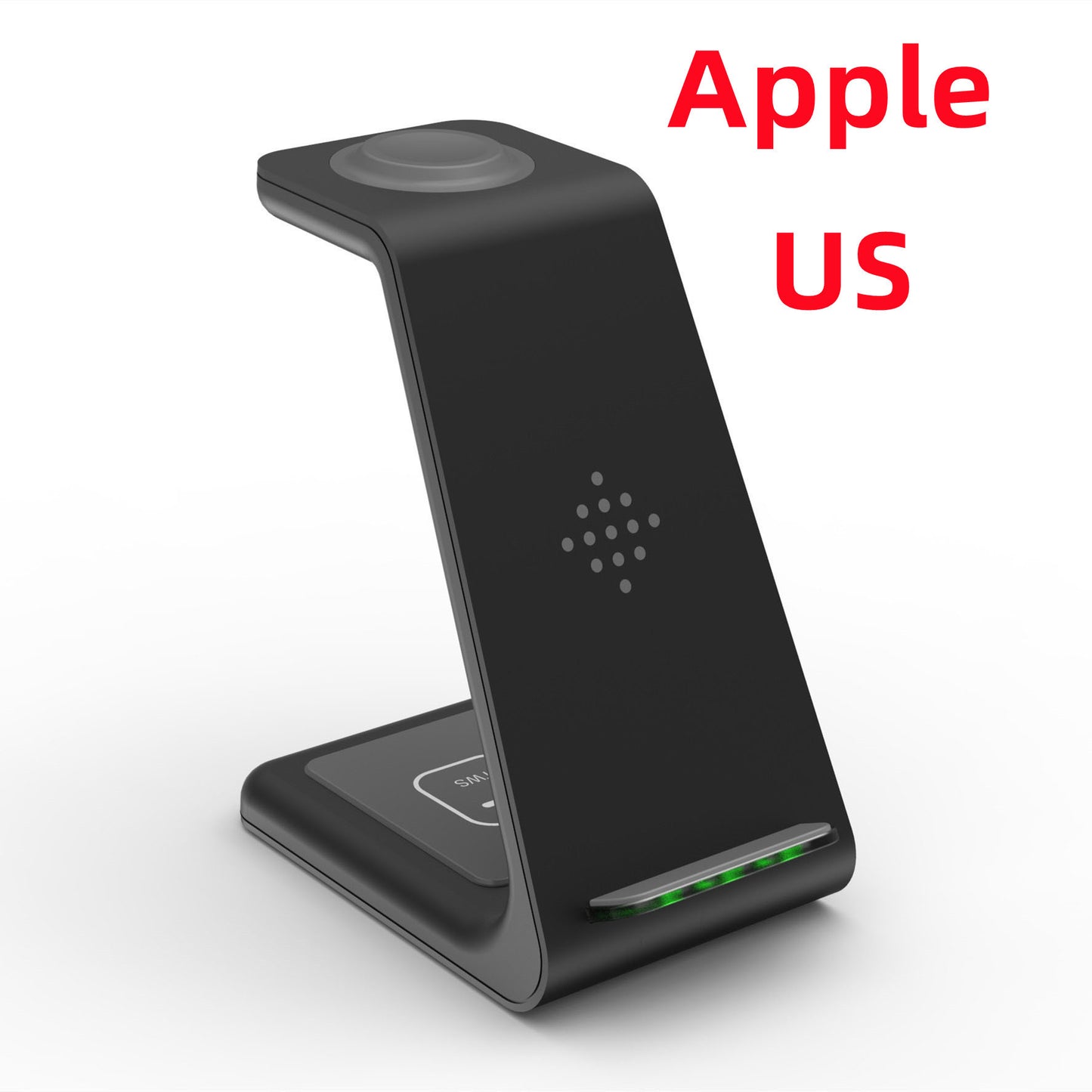 3 In 1 Fast Charging Station - Wireless Charger Stand - Portable Dock Fast Charger Holder Stand