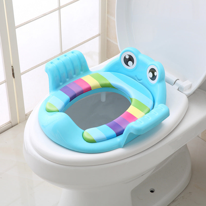 Soft Potty Seat - Baby Potty Training Toilet Seat - Easy to Clean