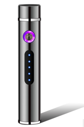 Rechargeable USB Lighter Dual Plasma Electric Metal Lighters Smoking Windproof