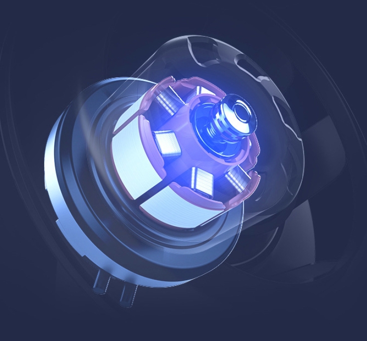 USB Charging Foldable Table Fan - 4-Speed Adjustable Wall-Mounted & Ceiling Fan with LED Light for Home and Room Cooling