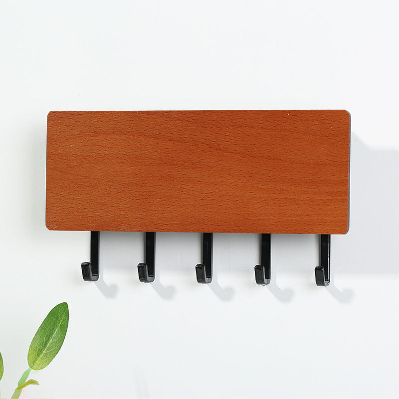 Multi-Purpose Wooden Plastic Wall Hook – Modern Design & Strong Hold