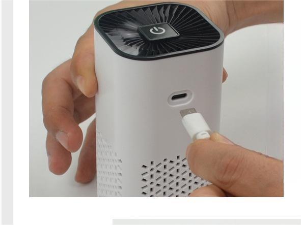 Car Air Purifier - Car Air Freshener- Ions Air Purifier for Personal Space - Negative Ion Generator