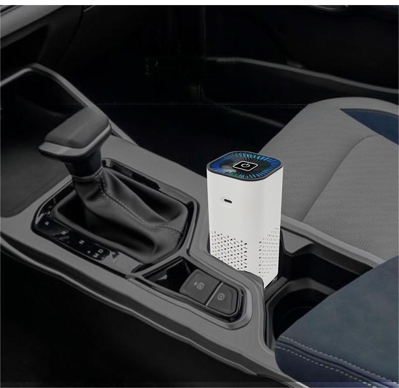 Car Air Purifier - Car Air Freshener- Ions Air Purifier for Personal Space - Negative Ion Generator