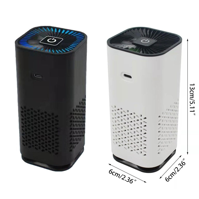Car Air Purifier - Car Air Freshener- Ions Air Purifier for Personal Space - Negative Ion Generator
