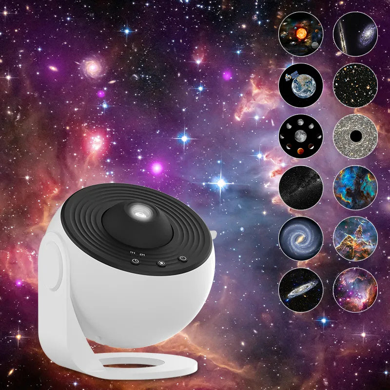 Night Light Galaxy Projector Starry Sky Projector 360 Rotate Planetarium Lamp Bedroom