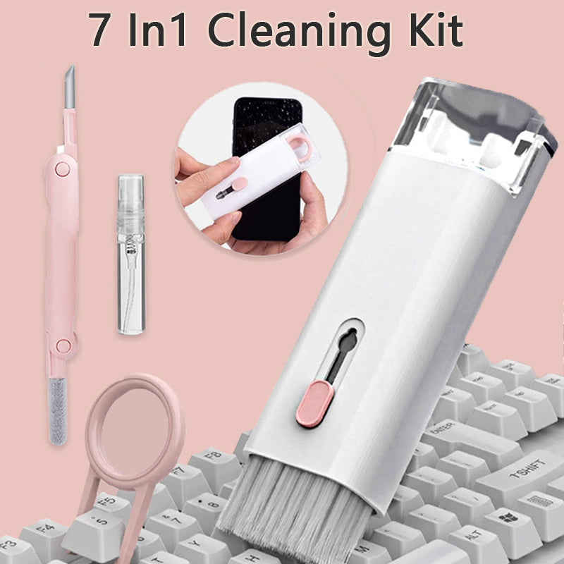 Multifunctional Bluetooth Headset Cleaning Pen Set and Keyboard Cleaner Kit – Keycap Puller & Cleaning Tools