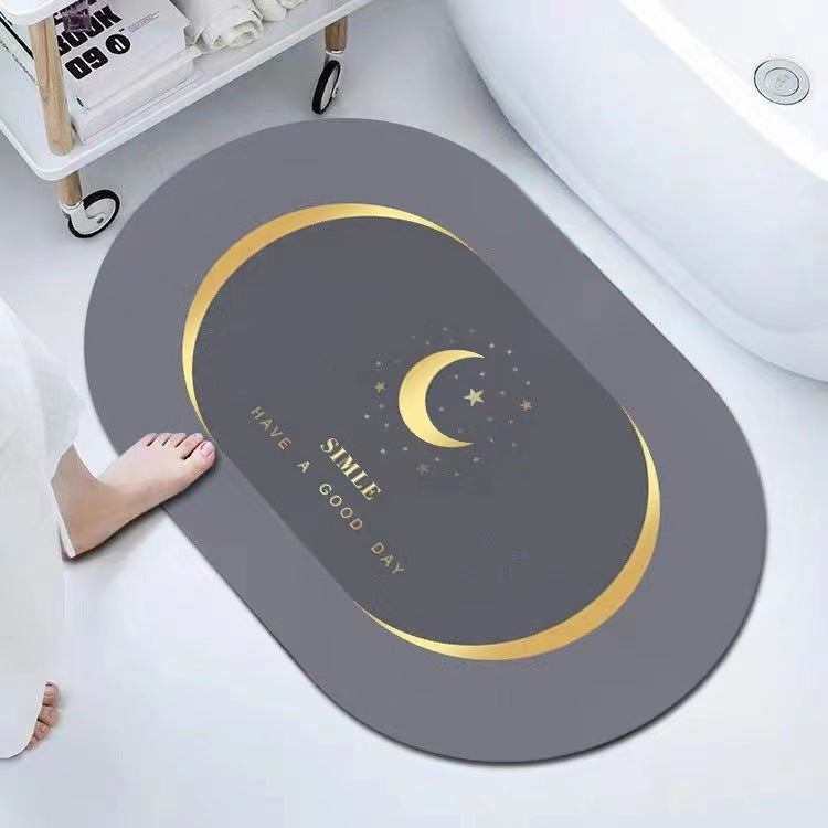 Absorbent Foot Mat Soft Cushion Thickening And Quick-Drying