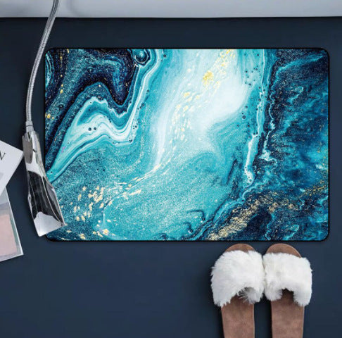 Absorbent Foot Mat Soft Cushion Thickening And Quick-Drying