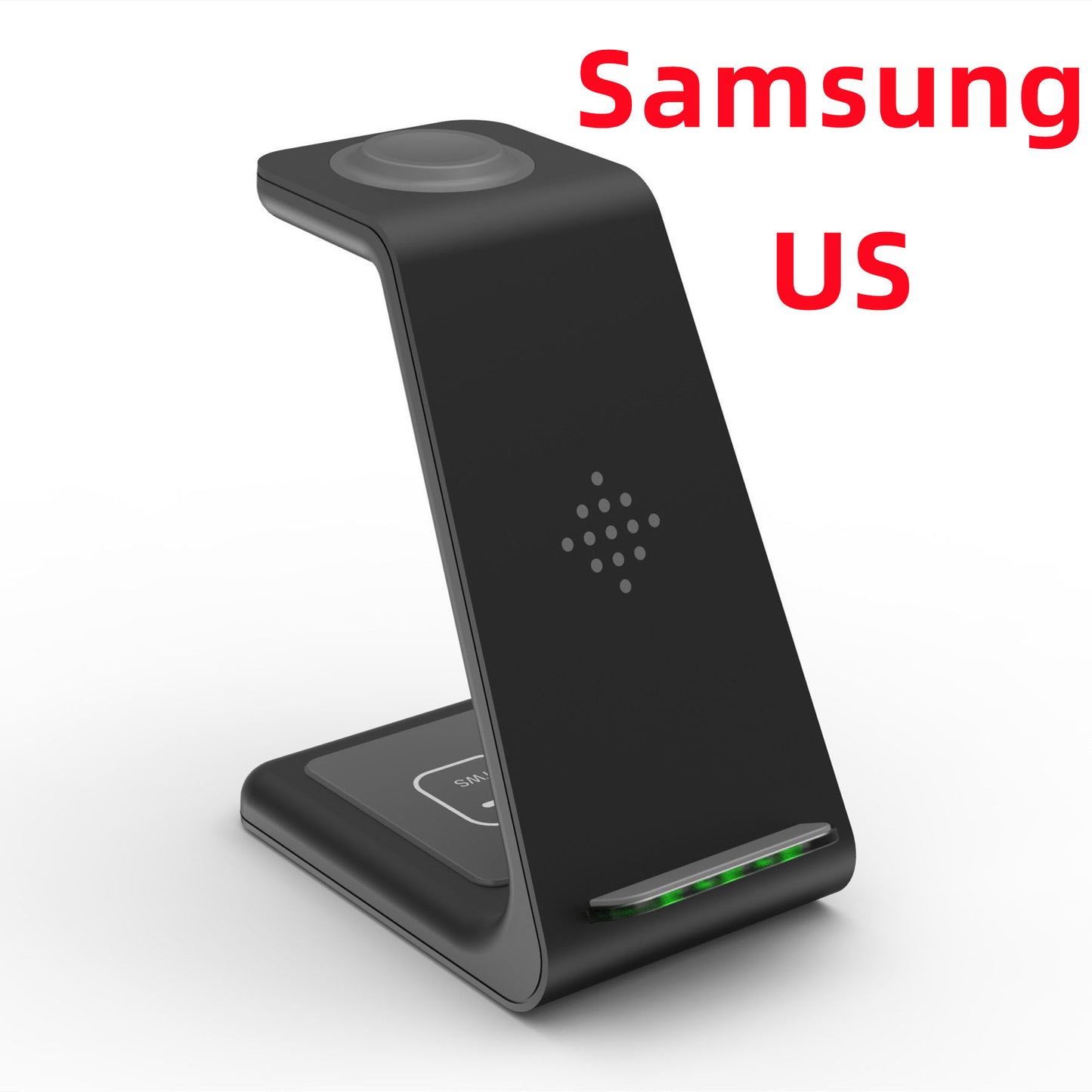 3 In 1 Fast Charging Station - Wireless Charger Stand - Portable Dock Fast Charger Holder Stand