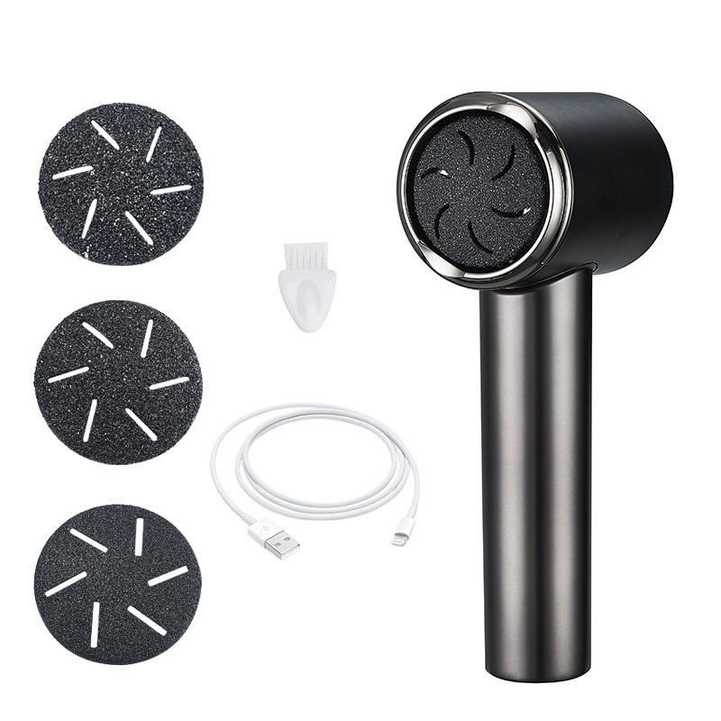 Electric Callus Remover with Vacuum - Rechargeable Foot Grinder & Pedicure Tool for Cracked Skin