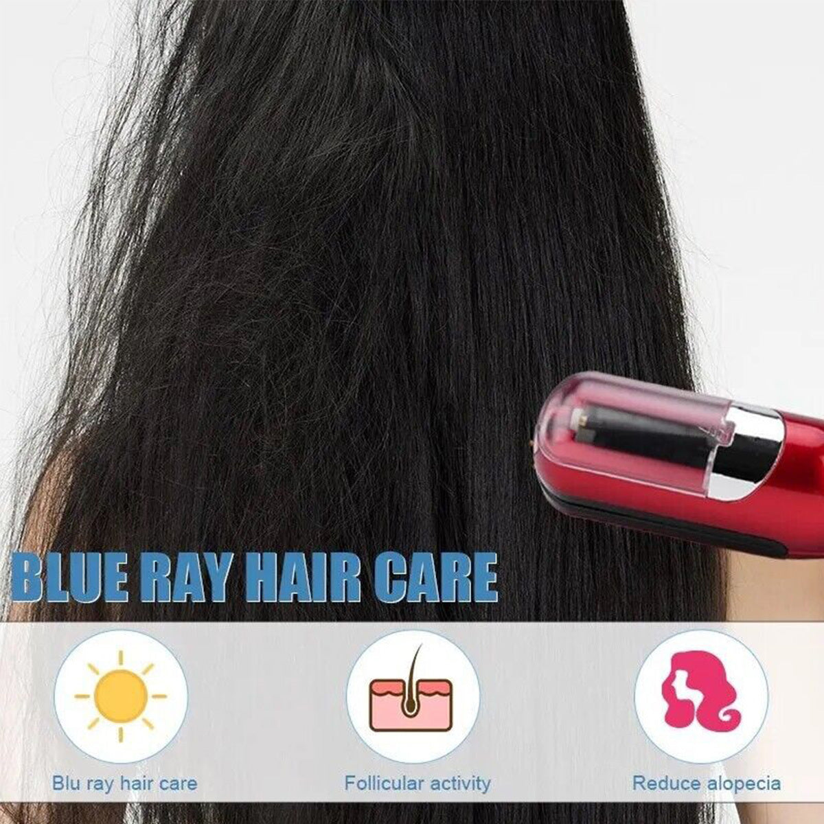 Split-Ender Mini Automatic Hair Repair Trimmer - Split End Remover for Dry, Damaged, and Brittle Hair | Hair Styling Beauty Tool