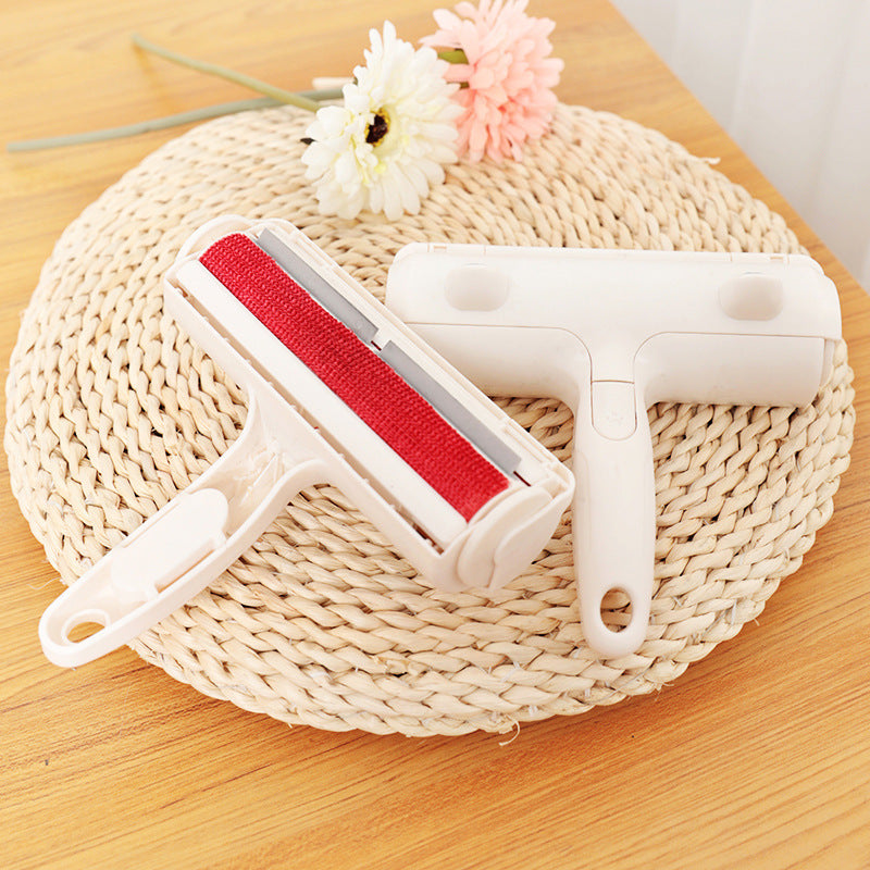 Pet Hair Remover and Reusable Lint Roller - Portable, Multi-Surface Fur Removal Tool