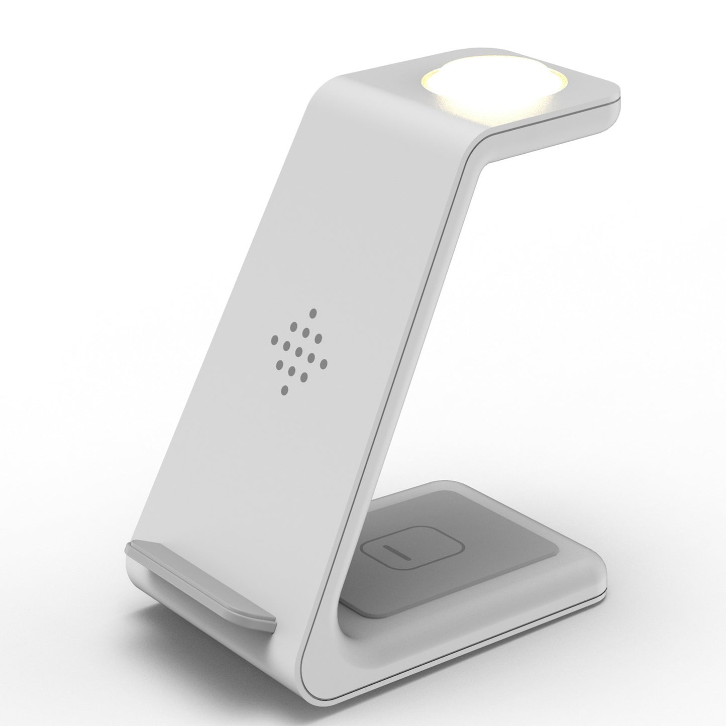 3 In 1 Fast Charging Station - Wireless Charger Stand - Portable Dock Fast Charger Holder Stand