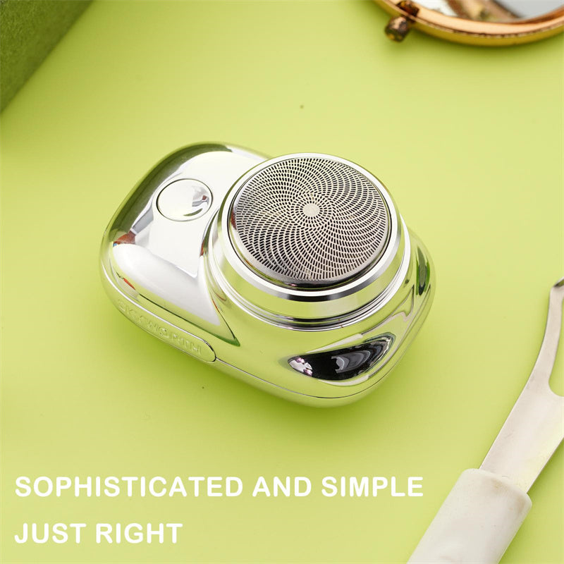 Mini Portable Cordless Face Shaver - USB Rechargeable, Wet & Dry, Painless Shaving for Men