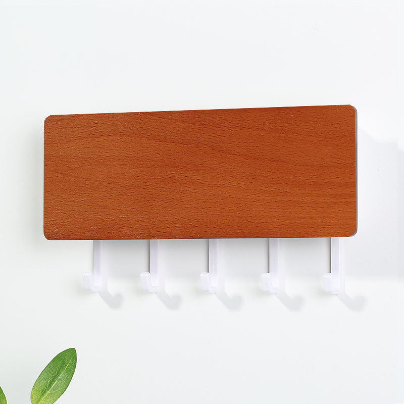 Multi-Purpose Wooden Plastic Wall Hook – Modern Design & Strong Hold