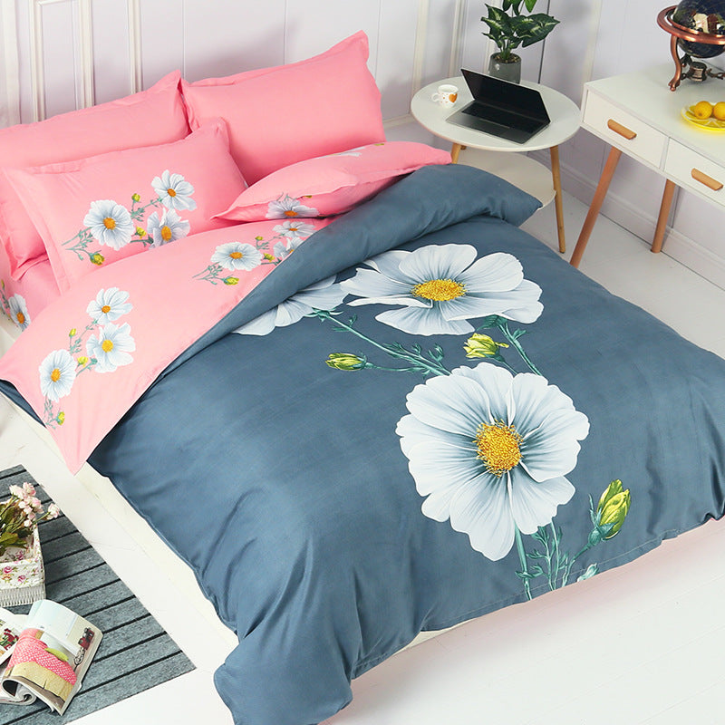 Four-Piece Sanded Bed Sheet