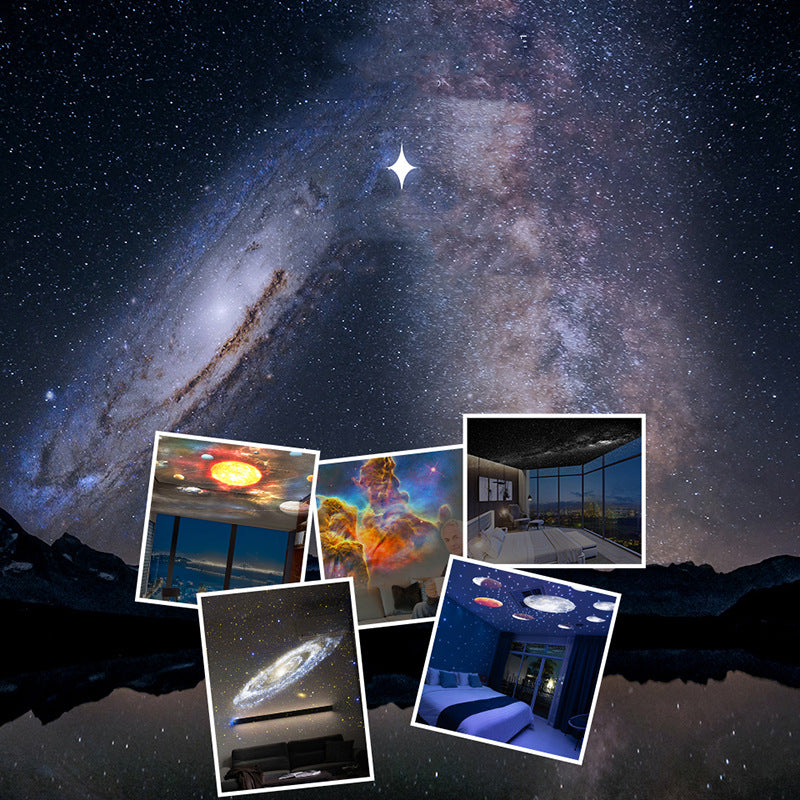 Night Light Galaxy Projector Starry Sky Projector 360 Rotate Planetarium Lamp Bedroom