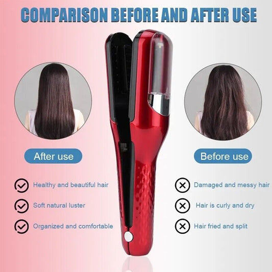 Split-Ender Mini Automatic Hair Repair Trimmer - Split End Remover for Dry, Damaged, and Brittle Hair | Hair Styling Beauty Tool