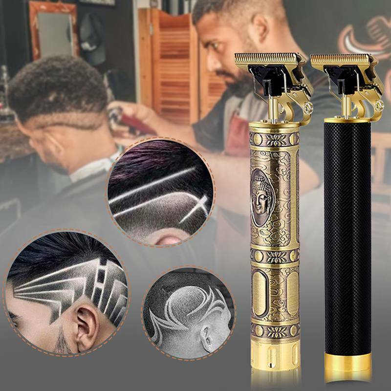 USB Electric Hair Clippers - Professional Men's Grooming Kit - Rechargeable Shaver