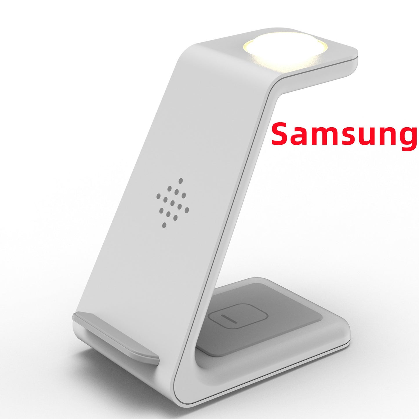 3 In 1 Fast Charging Station - Wireless Charger Stand - Portable Dock Fast Charger Holder Stand